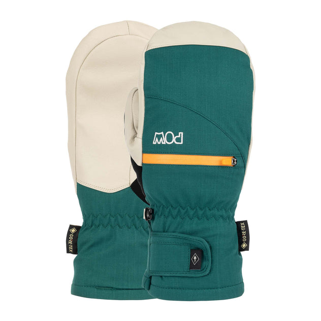 CASCADIA GTX SHORT MITT + LEATHER - forest-smoke